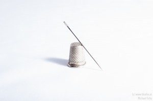 Thema Handwerk - die Handwerks-Utensilien eines Schneiders